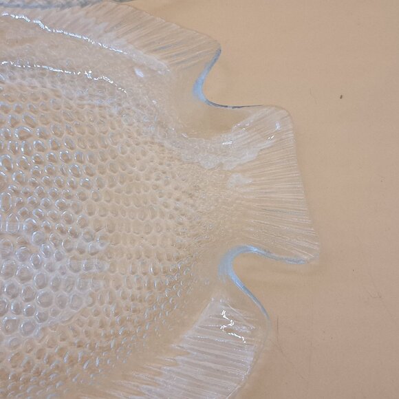 Set of 6 Arcoroc Glass Fish Plates - Picture 9 of 11